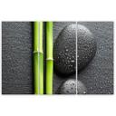 3 stykke lærredstryk Stones Bamboo Zen Spa