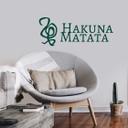 Wallsticker - Hakuna Matata 01