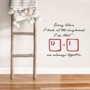 Wallsticker - Every time I look... (2-farvet)