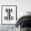 Plakat - War is over