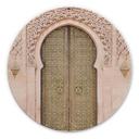 Wandcirkel Sisi & Seb - Moroccan Door