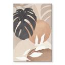 Akrylbillede Boho Monstera-plante i naturlige farver - Melloi Art Prints
