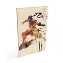 Cuadro de madera Flying Ninja - Kulik