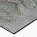 Keukenachterwand Exotische palmbladeren Roze-groen - Ms Tiff