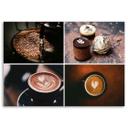 Canvasbillede, Kaffe og slik