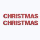 MDF bogstaver - Christmas