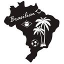 Sticker mural - Carte du Brésil