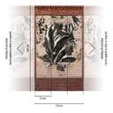 graffiti tapet brun beige - non-woven tapet industriel Livingwalls - mat og glat