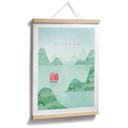 Póster Bahía de Halong en vacaciones en Vietnam - Rivers