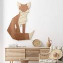 puzzle de madera 3D decorativo de animal zorro