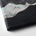 Canvas  Roligt bjerglandskab i skumringen - SpaceFrog Designs