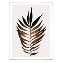 Plakat - Kubistika - Golden Leaf