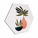 Hexagone - alu-Dibond Kubistika - Scandinavian Still Life