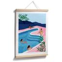 Póster Relajándose en la piscina - Tomljanovic