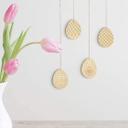 Decoración para árbol Huevos de Pascua 2 (4 piezas) con colgador