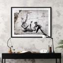 Poster Banksy - Ein kleiner Judoka