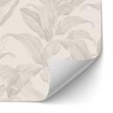 Selvklæbende stænkplade til køkken Urban Jungle tropical leaves cream - Bloomery Decor