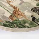 Cuadro de madera Kikki Belle - Jungle Jive - Redondo