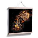 Poster Fireflight - vierkant