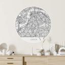 Muursticker rond - Londen