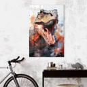 Glasbillede - T-Rex: Det vilde ansigt fra forhistorisk tid - Jaszke