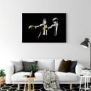 Lienzo Banksy - Pulp Fiction