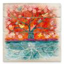 Cuadro de madera Blanz - Árbol de la vida - 40x41,5 cm