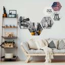 Hexagon Hout Wall Street