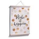 Plakat - Frederiksson - Make it happen - Dots