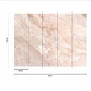 MarbleBeige design tapet i beige hvid - non-woven tapet Designwalls 2 - 2,55 x 3,5 m