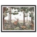 Póster Kikki Belle - Animales autóctonos en el bosque