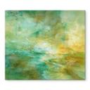 Dækplade til komfur Abstract horizon i limegrøn - Schmucker