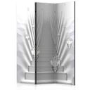 Screen room divider - Mneme, 3-delt - 135x172 cm