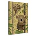 Cuadro lienzo marrón - Koala