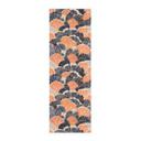 Póster de tela con estampado de conchas en naranja-azul - Treechild - Panorama