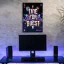 Canvasbillede, Quest time for gamere