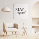 Lærredsprint - Stay Inspired