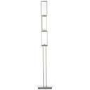 Stehleuchte Sia, metallic, 157 x 27 cm, Metall Stehlampe, dimmbar