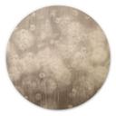 Houten Wanddecoratie Dandelion Dream in Beige - Ms Tiff - Rond