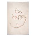 Poster - Be happy