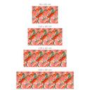Salpicadero de cocina autoadhesivo Flores rojas coral - Treechild