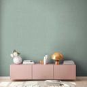 Papel pintado liso menta - papel pintado no tejido moderno para salones