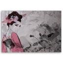 Canvasbillede, japansk geisha