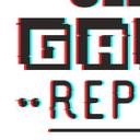 Póster Eat sleep game repeat - Efecto Glitch