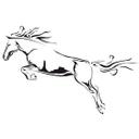 Hoppende hest