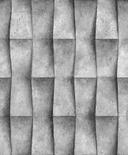 Non-woven tapet i gråt gipslook illusion 3D-look striber moderne industrielt look 