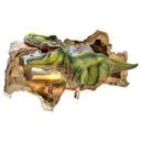 3D Wallsticker T-Rex i solnedgangen
