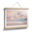 Póster puesta de sol sobre la playa y el mar - Sisi & Seb