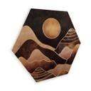 Hexagon Hout Fredriksson - Sunset