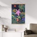 Póster de tela Arty Guava - Exotismo en la oscuridad de la noche
